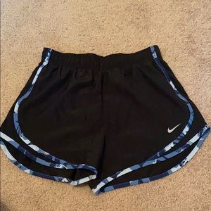 Nike Shorts (Black and blue)